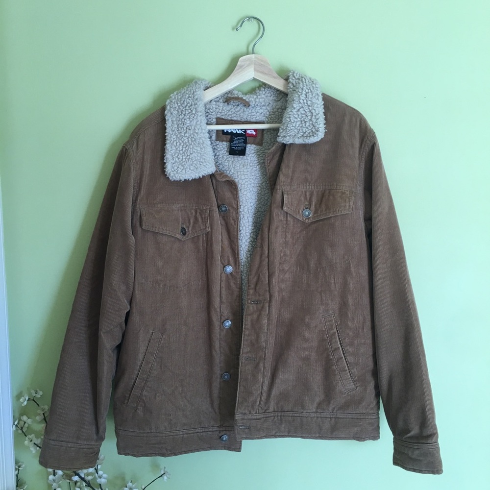 Tony Hawk Men’s Sherpa Trucker Jacket
